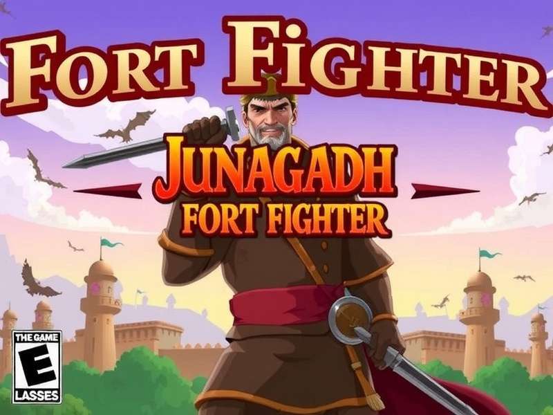 Junagadh Fort Fighter Game Cover Junagadh Fort Fighter Game Cover